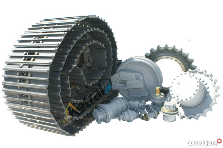 Podwozie gąsienicowe Łańcuch Rolka Koło napędowe Koziegłowy