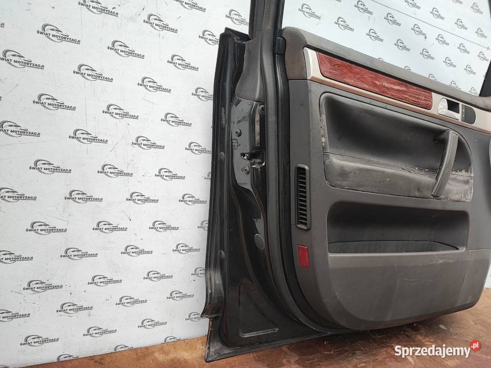 VW TOUAREG I 7L 04r drzwi lewe przód 140 Drzwi świętokrzyskie