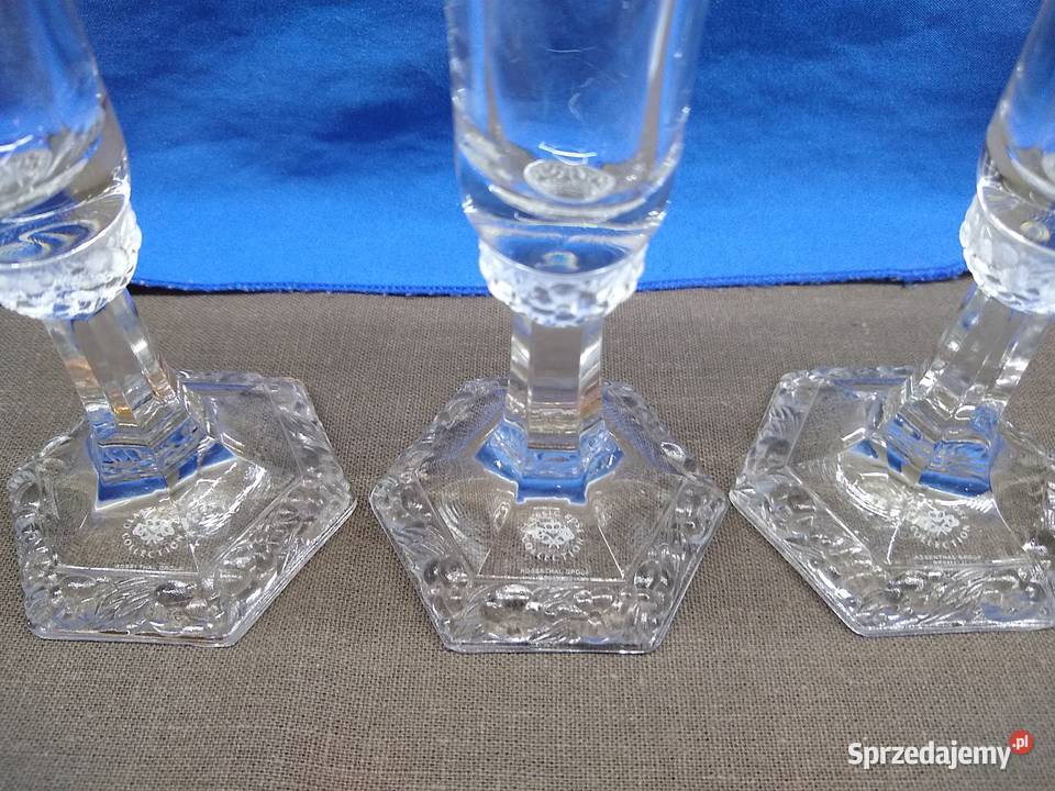 Rosenthal Maria Kryształowa świecznik sygnowany Kalisz