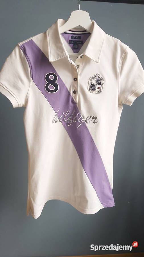 Bluzka damska Tommy Hilfiger M kolor ecru Lublin