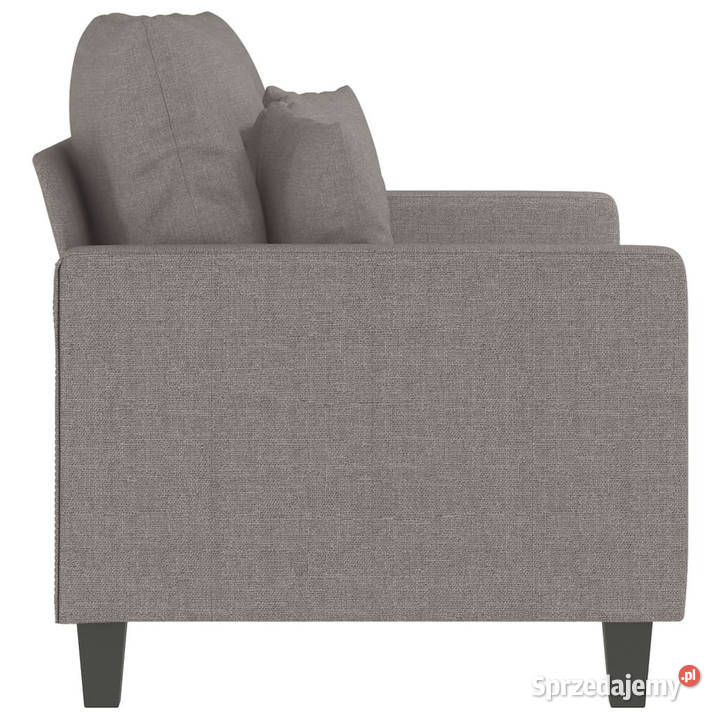 Sofa 2osobowa kolor taupe 120 tapicerowana Warszawa sprzedam