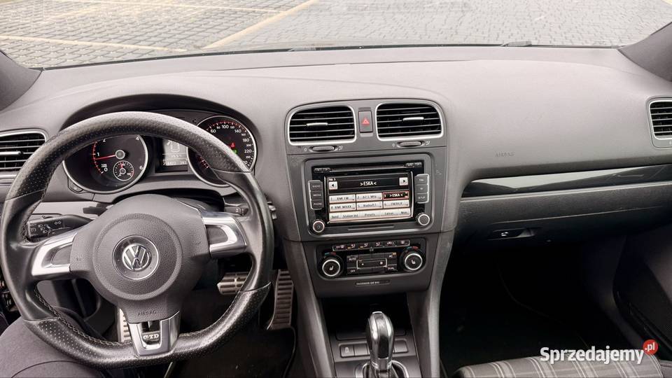 Volkswagen Golf VI GTD 20 TDI 170 DSG dolnośląskie Głogów