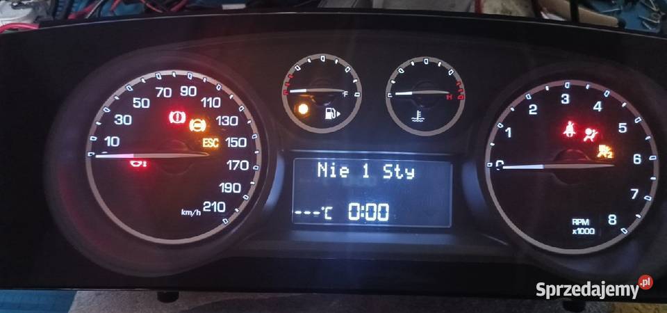 NAPRAWA LICZNIKÓW WYMIANA WYŚWIETLACZY FIAT Rok produkcji 2005 Warszawa