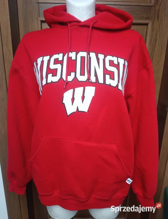 Kultowa bluza z kapturem Wisconsin Badgers Zbylitowska Góra