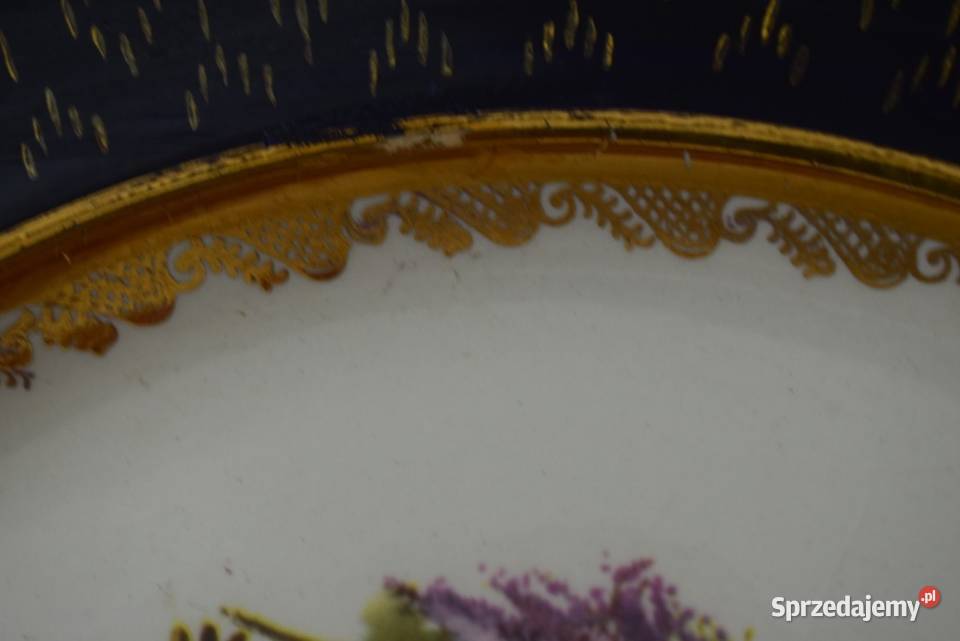 Brytyjski talerz ozdobny z serii ptactwa łownego Chełmno sprzedam