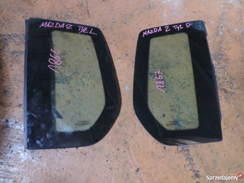 MAZDA 2 SZYBA BOCZNA TYLNA KAROSERYJNA Nowy Sącz