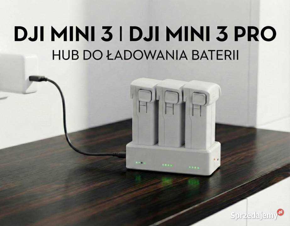 Hub Ładowarka baterii Dji Mini 3 Mini 3 Pro Akcesoria Dąbrowa Górnicza