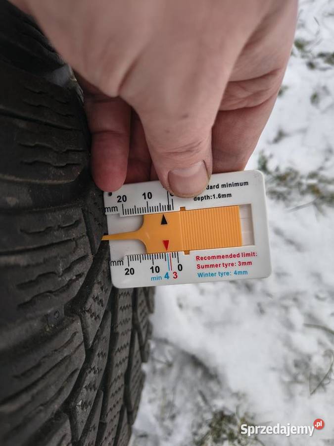 Felgi stalowe R16 Fiat 500X z oponami zimowymi Średnica 16" Łańcut sprzedam