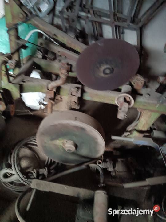 Pług dwuskibowy nieuszkodzony śląskie Strzebiń