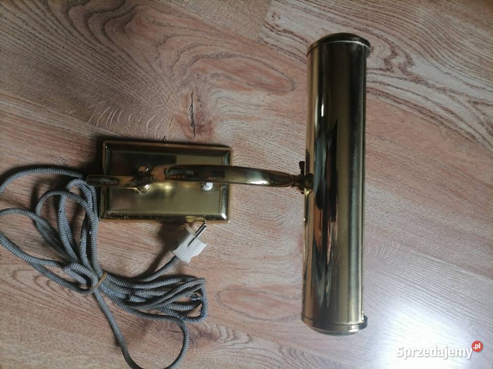 Lampa gabinetowa Bankierska z łat 50 tych Art małopolskie Kraków