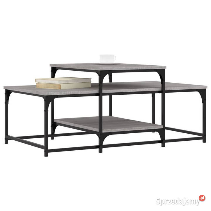 Stolik kawowy szary dąb sonoma 102x60x45 Warszawa