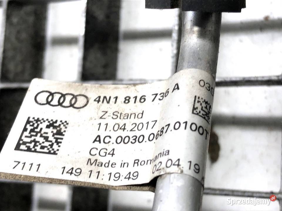 RURKA KLIMATYZACJI AUDI A8 D5 4N1816736A 30 286 podkarpackie