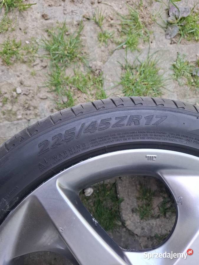 Alufelgi koła z oponami 22545 R17 świętokrzyskie