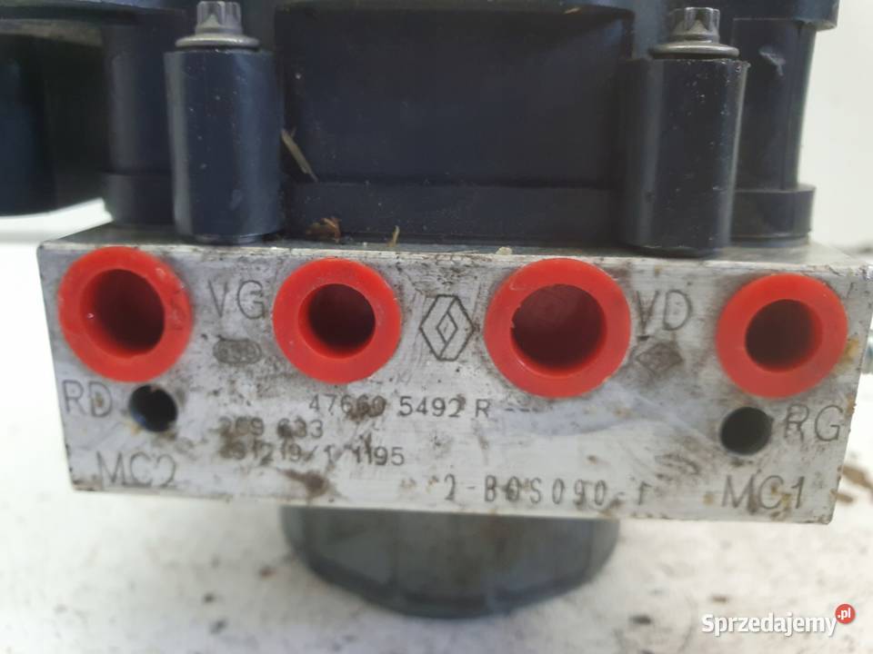 Renault Captur POMPA ABS Sterownik 476605492R Rudka