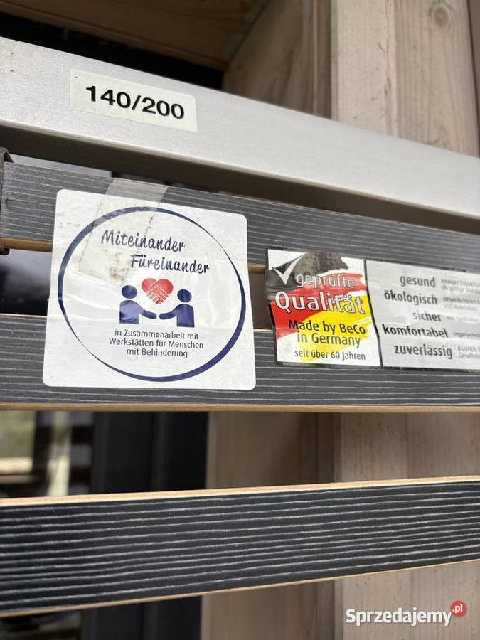 Łózko 140 I IKEA Sundnes Rattan pomorskie Słupsk