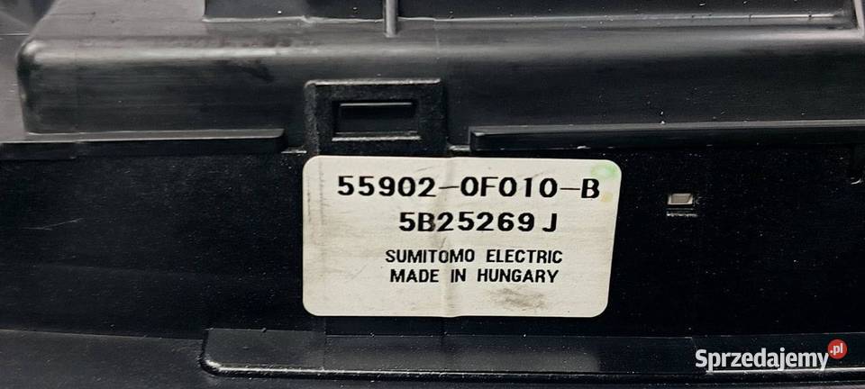 PANEL KLIMATYZACJI TOYOTA COROLLA VERSO osobowe Lipno