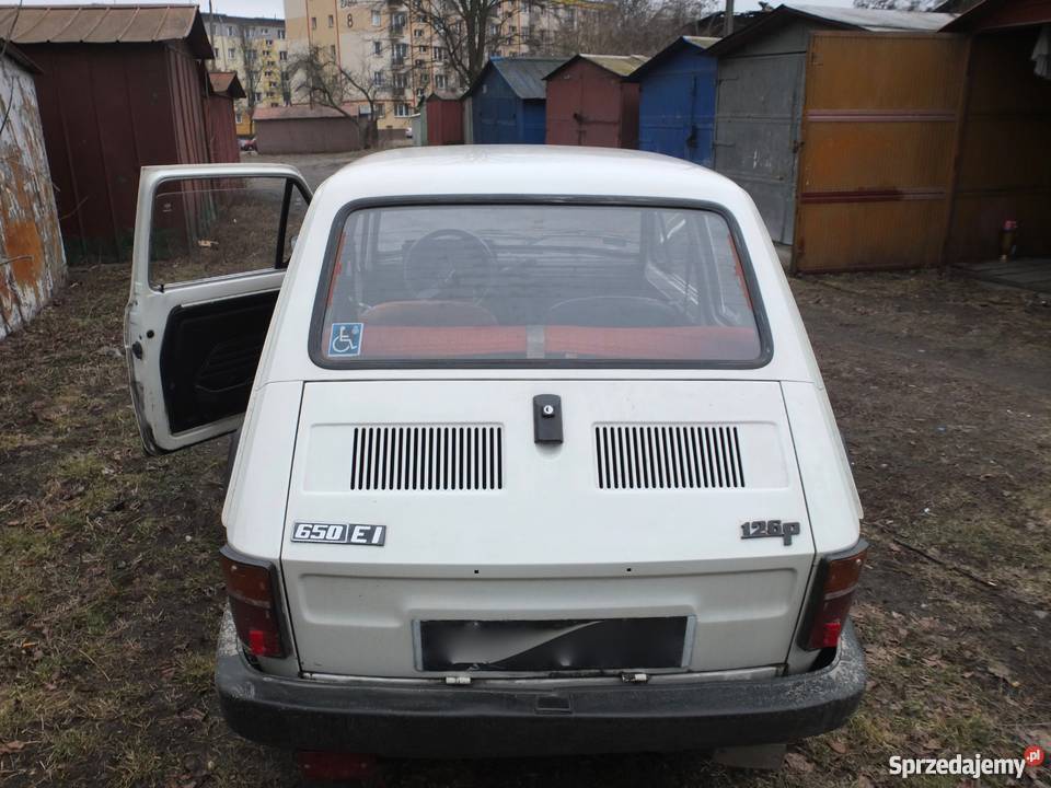 Fiat 126p EI650 wersja inwalidzka Białystok