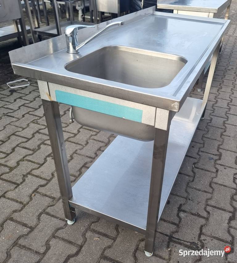 Zlew 1 komorowy z Półką 1486085 M707 N Gastronomia Nowe Skalmierzyce