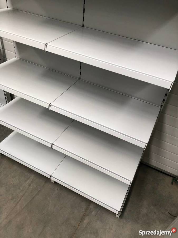 Regał sklepowy metalowy regały przyścienne Warszawa