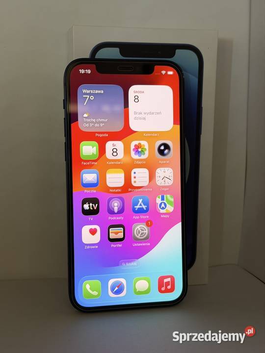 iPhone 12 64GB Niebieski 100 Kondycja Kalisz sprzedam