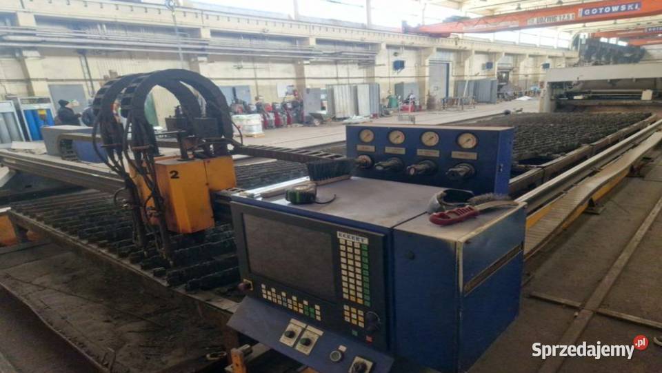 Syndyk sprzeda przecinarkę plazmowa Eckert typ Kłodawa