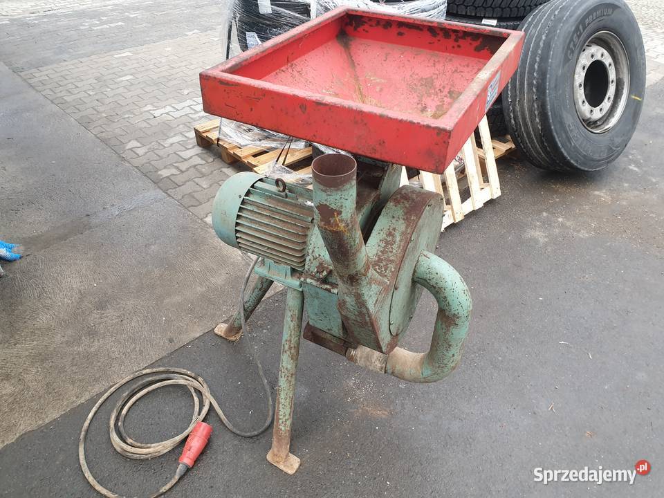 Śrutownik do Zboża z Podajnikiem Marchner 75kW Śliwnik