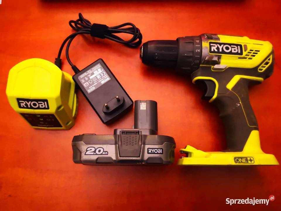 Wkrętarka RYOBI R18DD3 zestaw Wrocław
