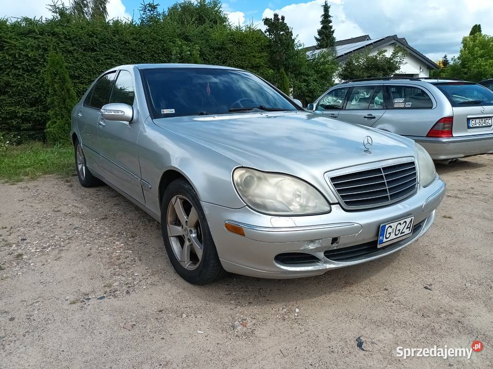 Mercedes S430L V8 4matic USA Klasa S pomorskie Gdynia