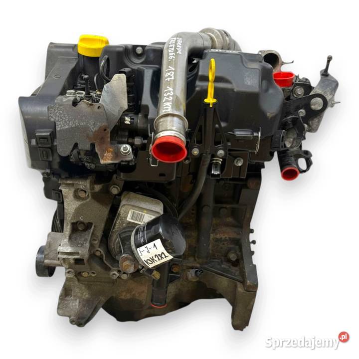 SILNIK K9K282 Nissan Qashqai J10 15 DCI 106 osobowe Silniki kompletne Chełm