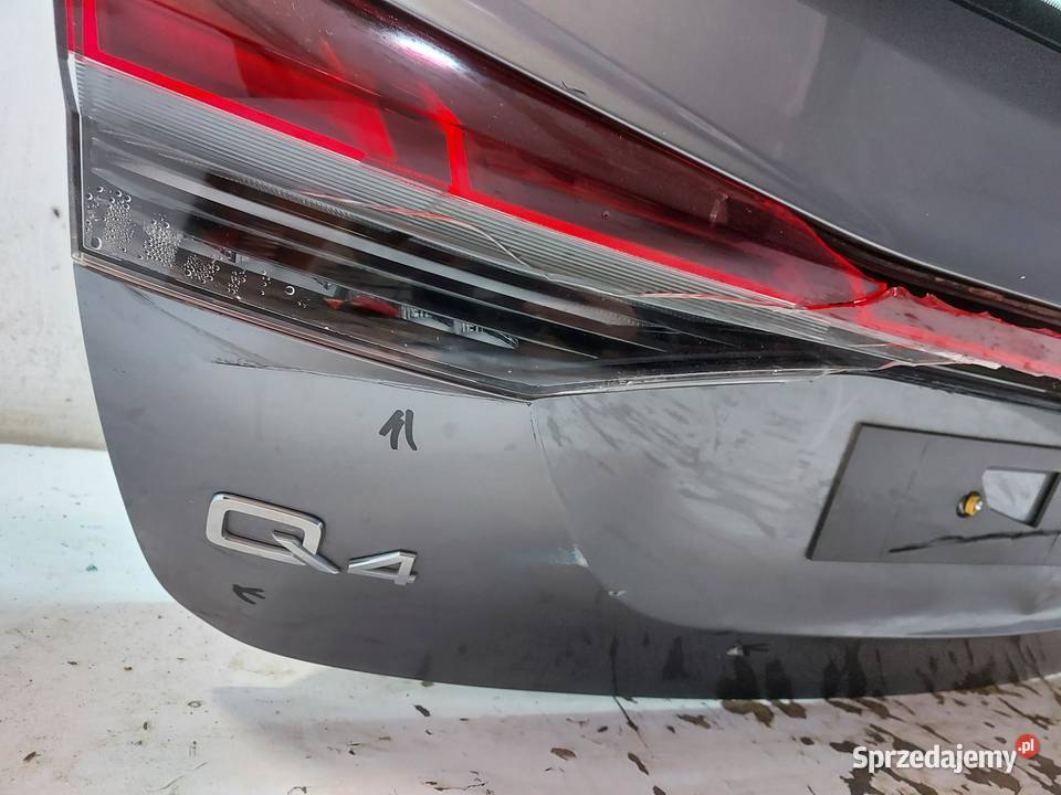 Audi Q4 ETRON SportBack 89A 89E KLAPA BAGAŻNIKA Klapy bagażnika dolnośląskie