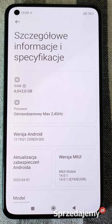 Xiaomi M11 Lite 5g Ząbki sprzedam