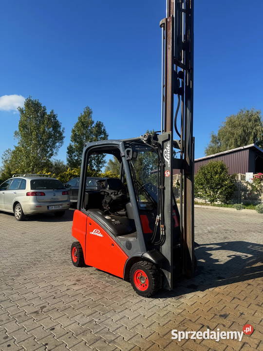 wózek widłowy LINDE H16T 460m TRIPLEX przesuw