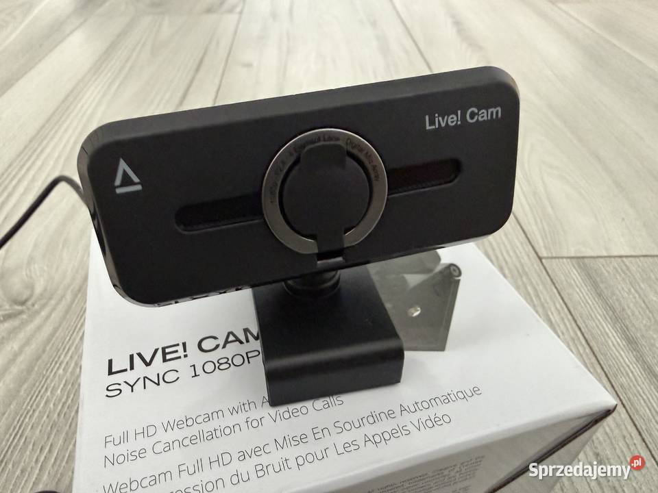Kamerka internetowa Creative Cam Live Sync 1080p Części i akcesoria pomorskie Kowale