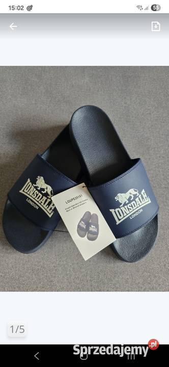 Klapki męskie Londsale Czarna Woda
