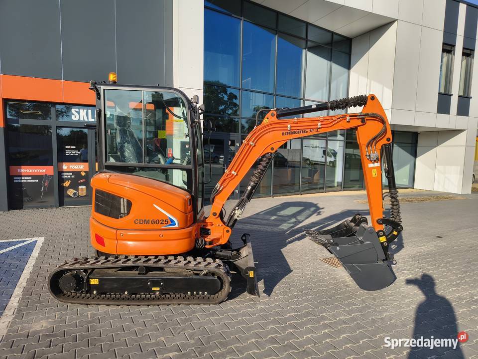 KOPARKA GĄSIENICOWA 26 TONY LONKING JCB CAT Krotoszyn sprzedam