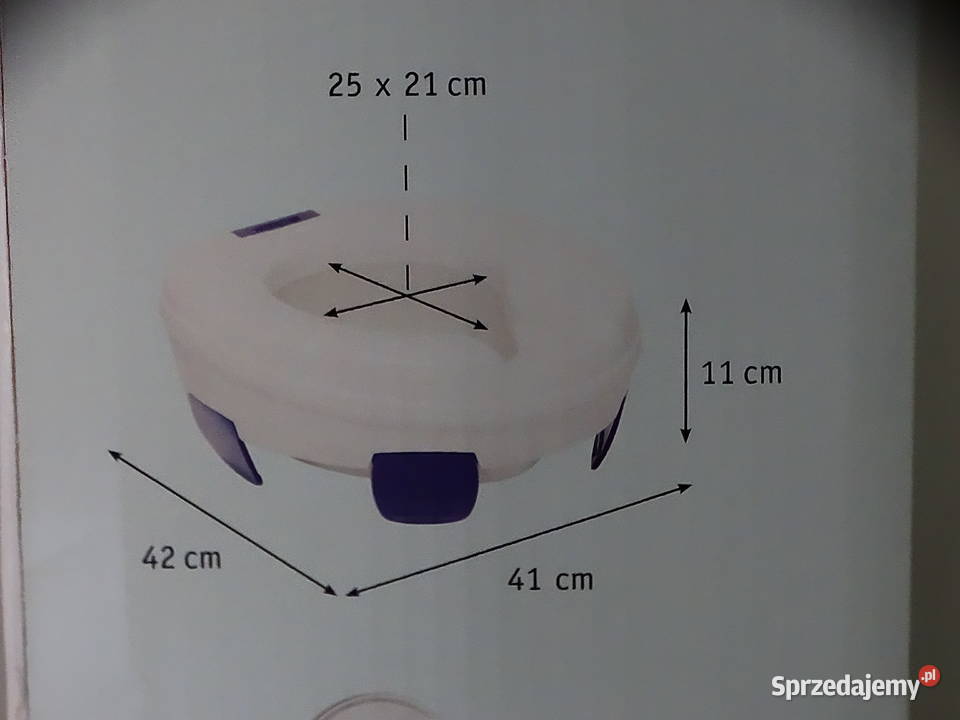 Nasadka podwyższająca sedes Clliper II 500410 Biłgoraj
