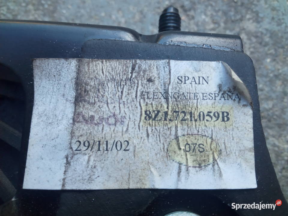Audi A2 Pompka sprzęgła 8Z1721388 Pedał podkarpackie Dębica
