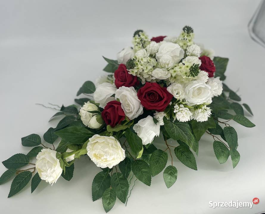 Wyjątkowa wiązanka w barwach białoczerwonych śląskie Latosówka