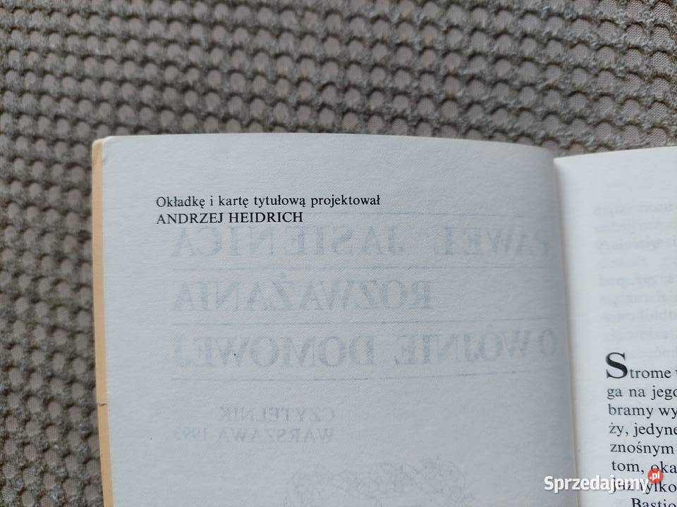 Rozważania o wojnie domowej Paweł Jasienica miękka Kraków