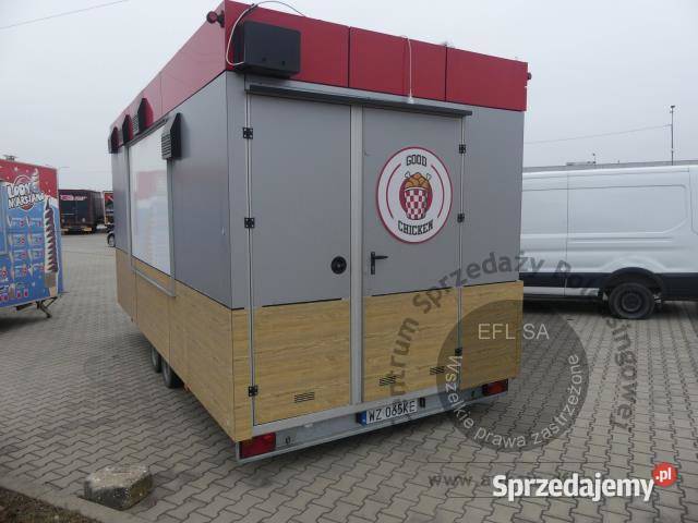 Przyczepa gastronomiczna DRIVAL 2024r Magnice