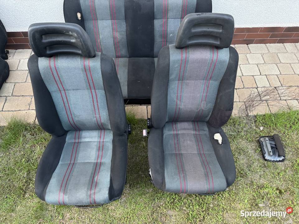Komplet foteli Fiat Cinquecento Sporting osobowe Fotele i kanapy Katowice