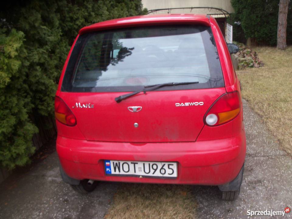 Daewoo Matiz Life 74 przebiegu I właściciel 4/5 Józefów