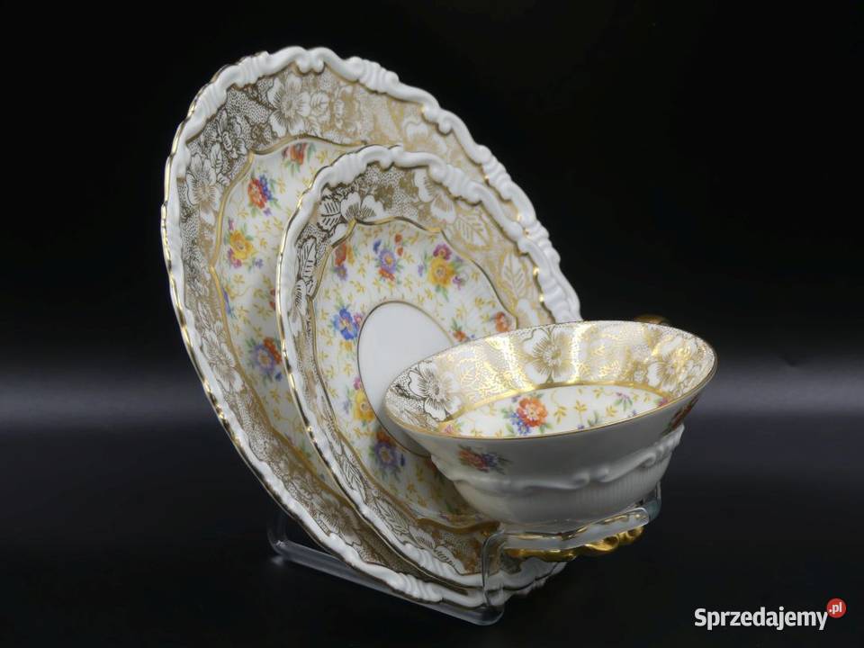 Komplet śniadaniowy Sorau Żary stan witrynowy Poznań