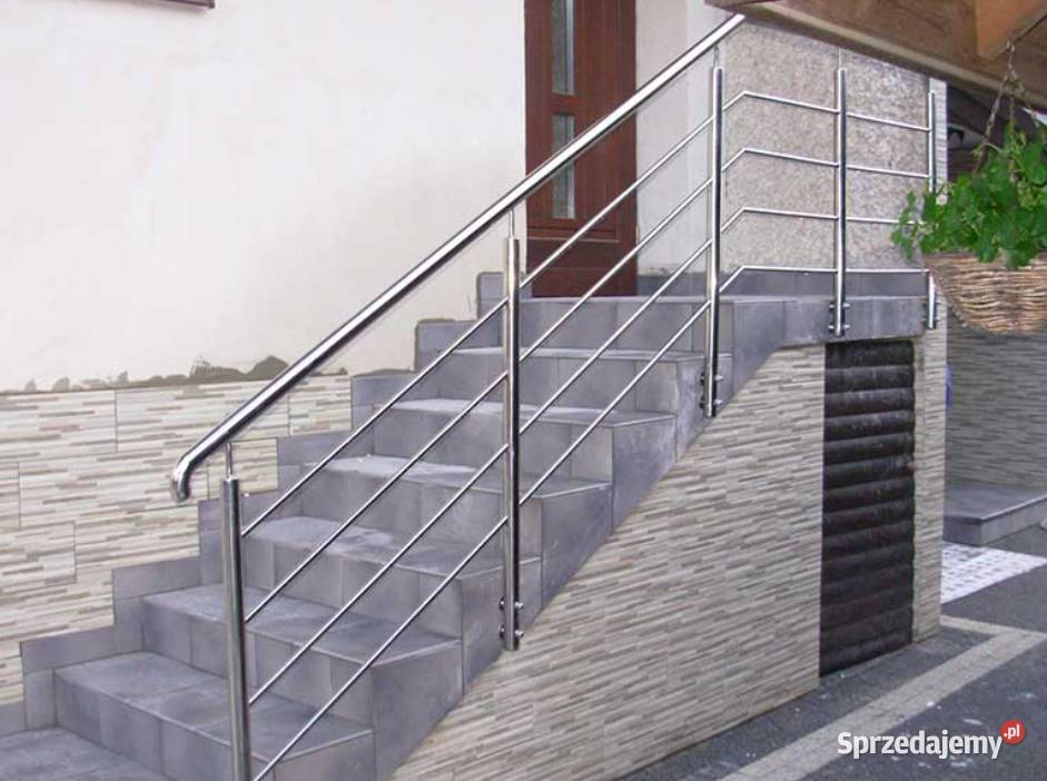 Balustrady poręczę schody zadaszenia STAL Przyborów