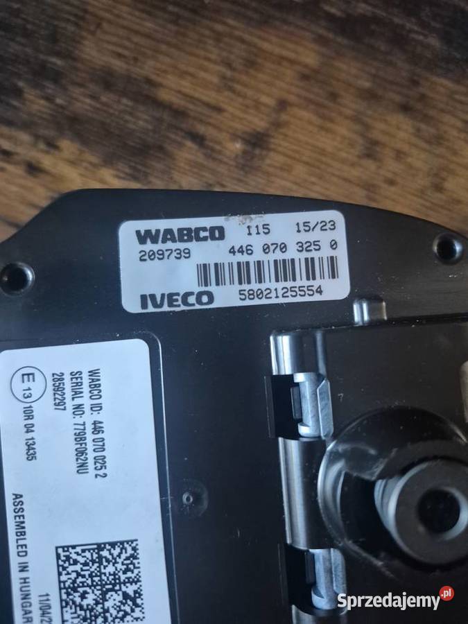 Radar asystent pasa ruchu Iveco Stralis