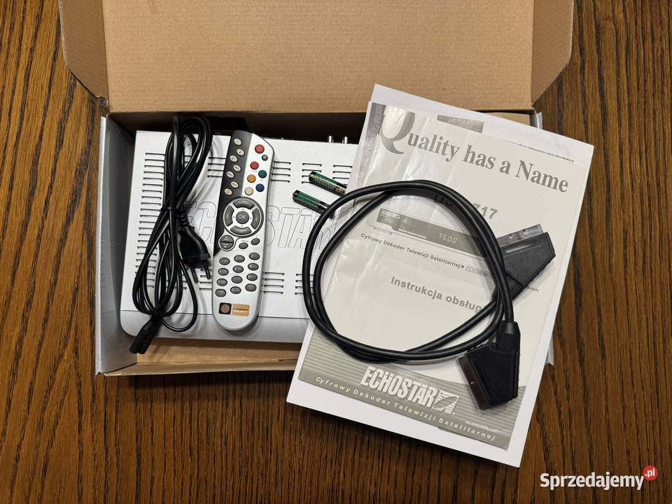 Dekoder Cyfrowy Polsat Echostar DSB717A Woźniki