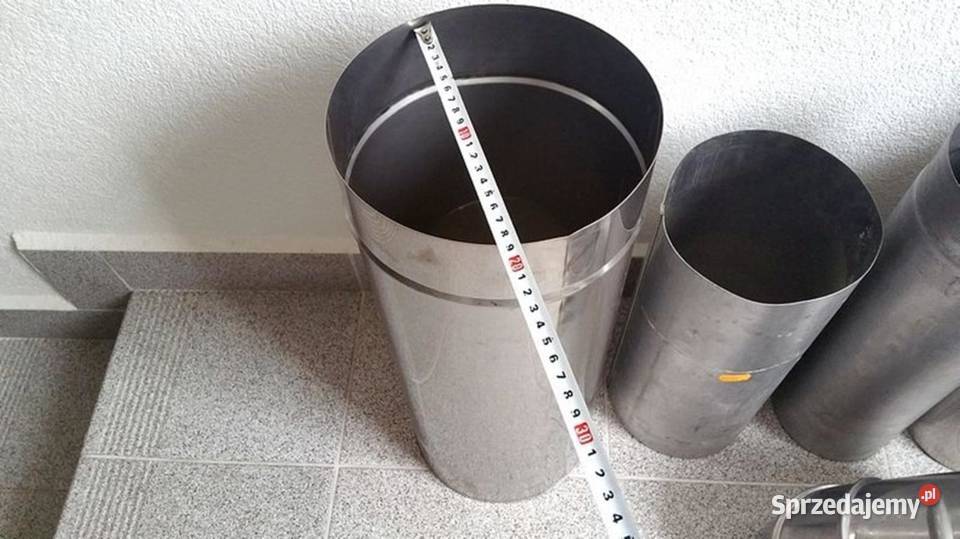Rury spalinowe kwasoodporne różne wymiary Piece i kominki Koszalin