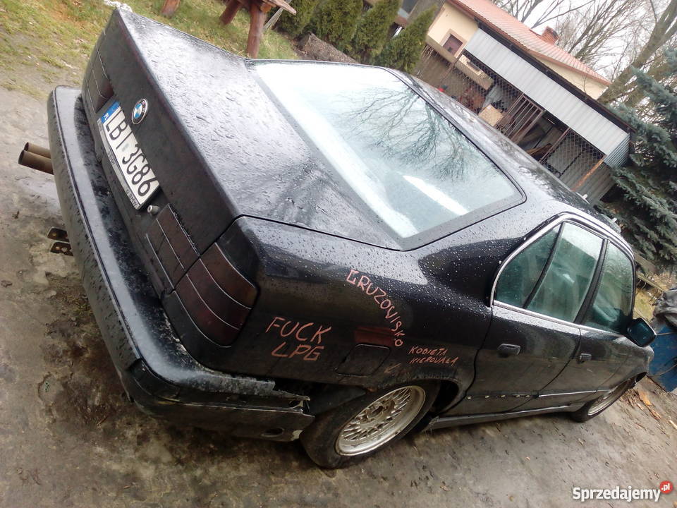 Bmw e34 530i gruz szpera przelot drift