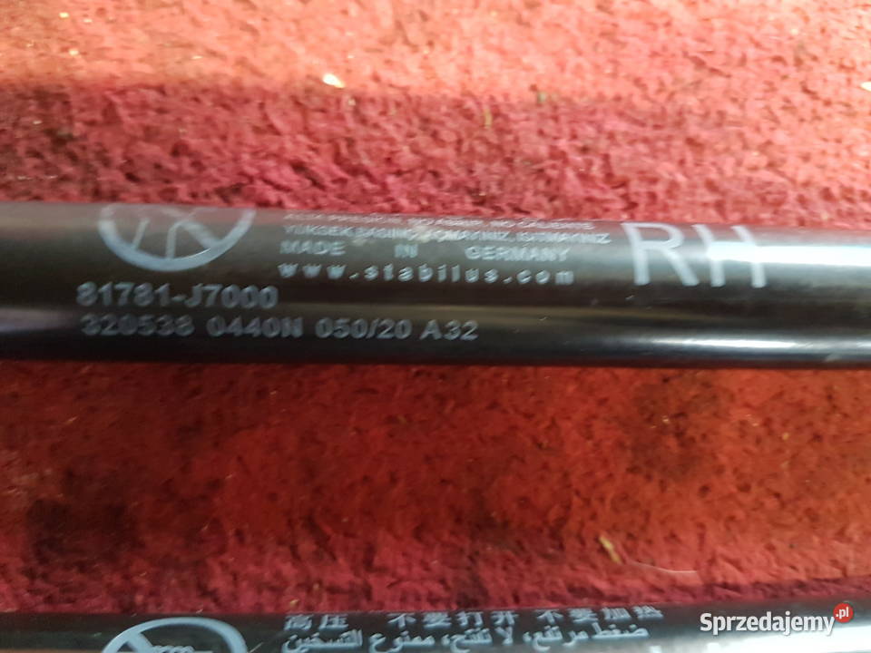 KIA CEED III 2021 AMORTYZATOR KLAPY SPREZYNA Turek