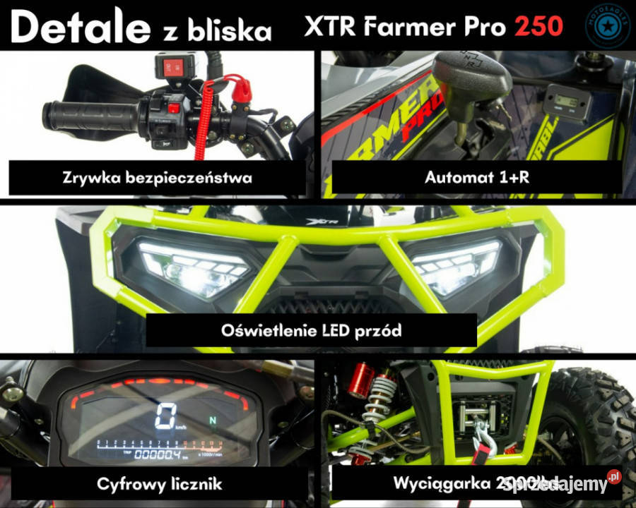 XTR Inny Quad XTR Farmer 250 Pro Transport Raty wielkopolskie Stare Miasto sprzedam